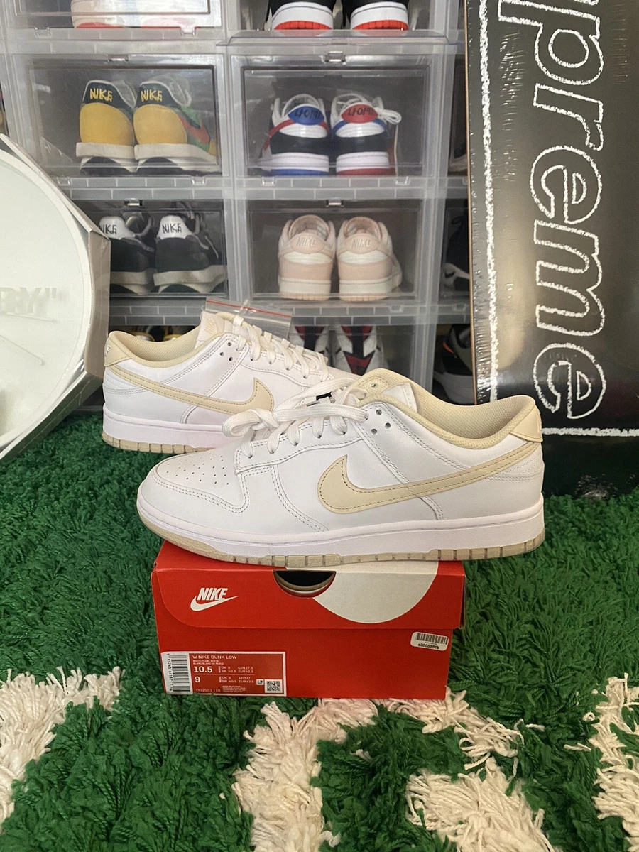 Nike Dunk Low Pearl White | SIZE 10.5W / 9M US | DS new | Ship