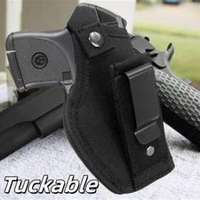 IWB Gun Holster Tactical Tuckable Concealed Carry for Compact Sub-Compact Pistol