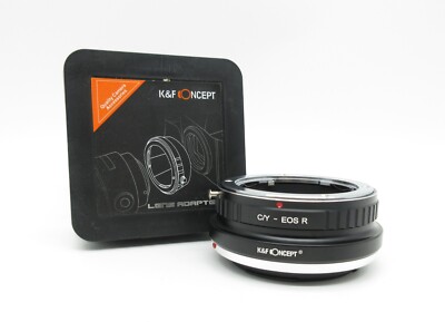K&F Adapter C/Y-EOS R for Contax Yashica Lens to Canon EOS R Mount Camera