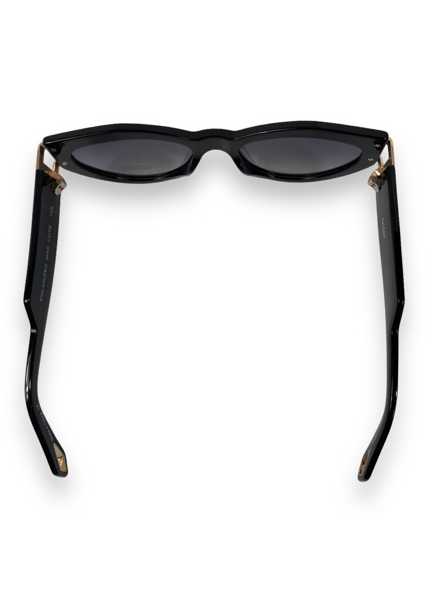 Quay Australia Sunglasses MAD CUTE Cat Eye POLARIZED HTF x  display picture 2