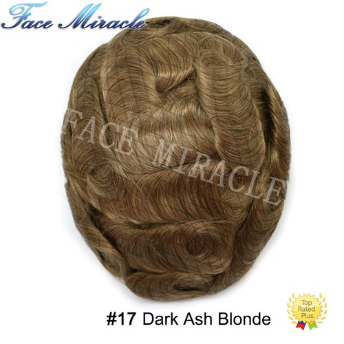 Toupee for Men Thin Skin Mens Toupee Human Hair System PU Injected Men Hairpiece - Picture 91 of 114