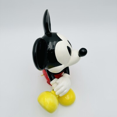 Disney Schmid Mickey Mouse Club March Music Box Ceramic Figurine
