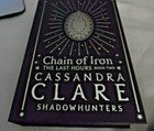 CHAIN OF IRON :THE LAST HOURS BK 2 - CASSANDRA CLARE YA FAIRYLOOT SIGNED