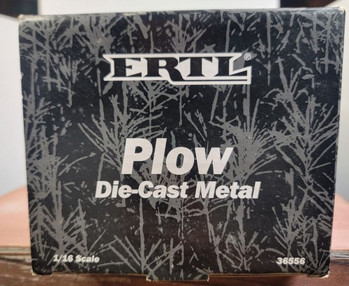 2000 Ertl 1/16 Scale 4 Bottom Plow Green Die-Cast Metal New Old Stock In Box - Picture 7 of 13