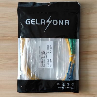 Fiber Optic Patch Cable Sc To Sc Leihong Sc/upcsc/apcsm Singlemode Simplex Fiber