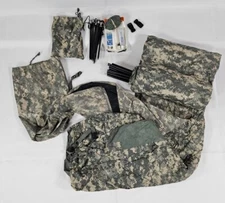 US Military ACU Tent Combat Shelter System One-Person ICS USGI w Repair Kit VG