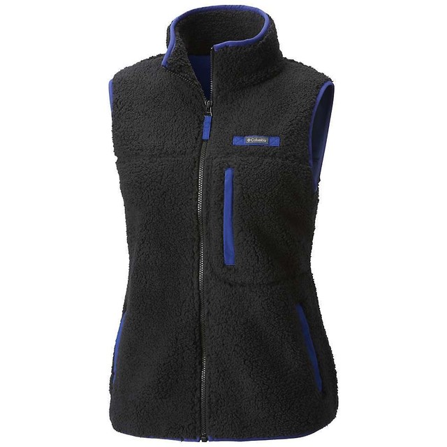 columbia women's mountain side heavyweight fleece vest