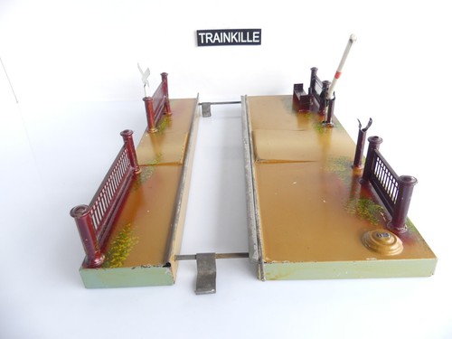 MÄRKLIN SPUR O MANUELLER BAHNÜBERGANG MODULAR - Bild 5 von 10