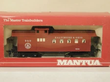 BALTIMORE & OHIO ** OLD TIME DROVERS Caboose ** Mantua ** HO Scale Train *MINT*
