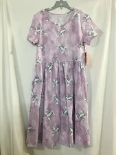 NWT Wonder Nation Unicorn Dress Girls Play With Pockets Purple Many sizes