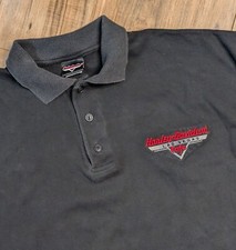 Vintage Harley Davidson Las Vegas Cafe Polo Shirt Mens XL Embroidered
