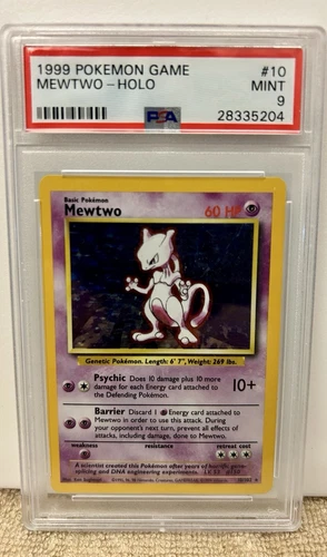 1999 Mewtwo PSA 9