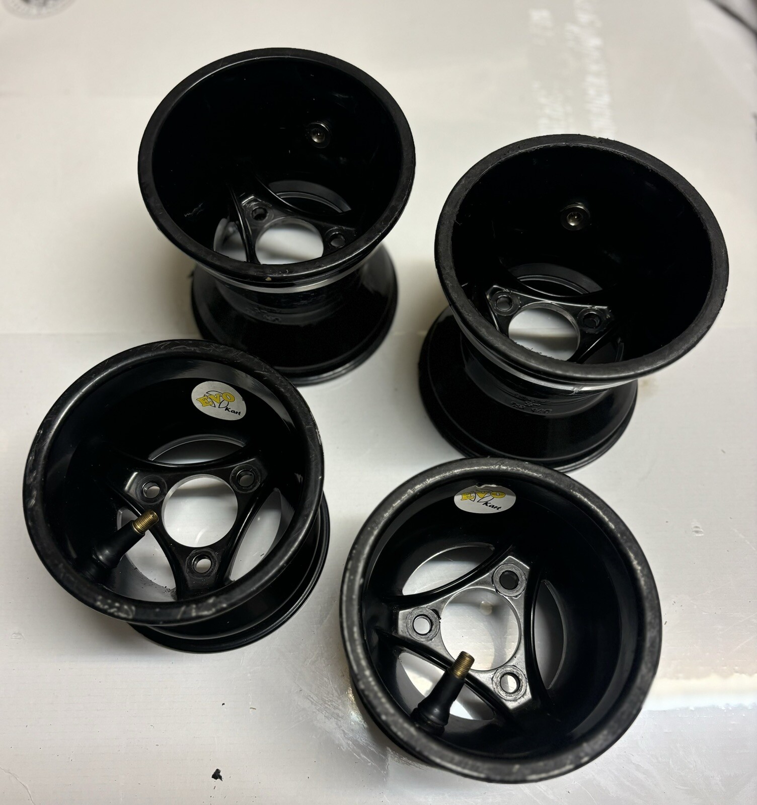 EVO Kart Magnesium Cadet Kart Wheels eBay