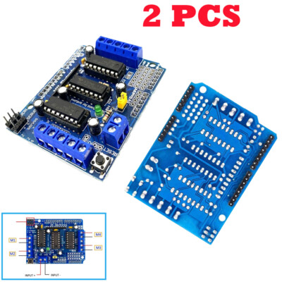 2X Motor Drive Shield Expansion Board L293D For Arduino Duemilanove Mega2560 UNO