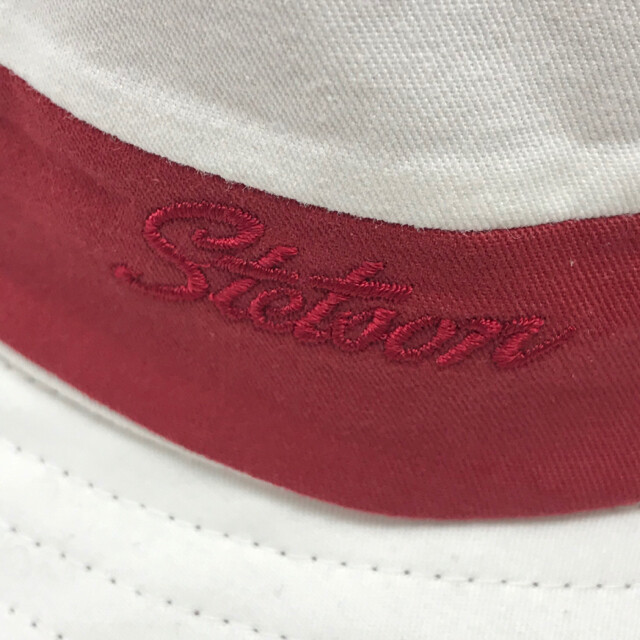 Stetson Red White Striped Skull Hat Stetson Red White Striped Skull Hat 2400-673-61520 | eBay main image 3