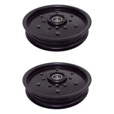 2PK Idler Pulley for John Deere 48" 335 345 325 LX88 LX78 G100 AM106627 AM121602