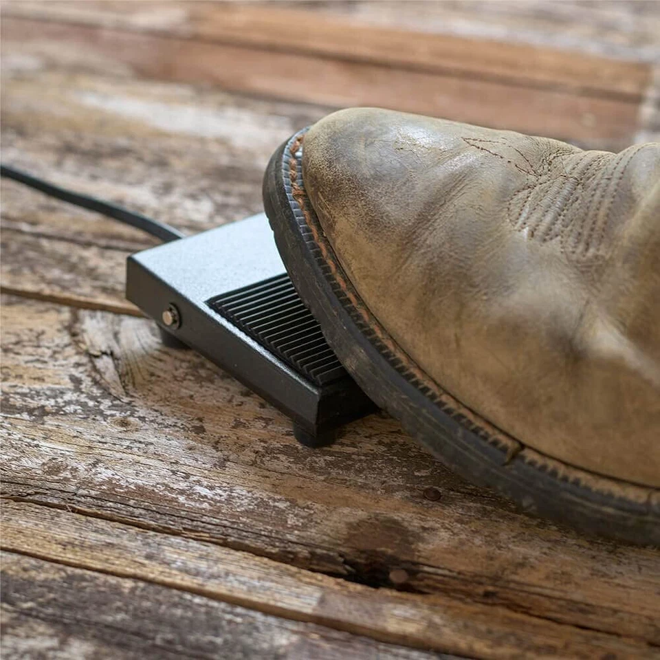 Interruptor de pedal eléctrico para molinillo de carne para moler manos libres 15 amperios Foto 2 de 3