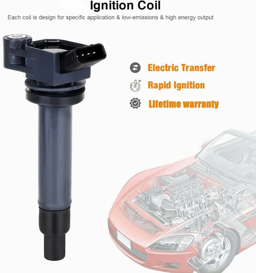 6X Ignition Coils For Lexus ES300 RX300 Toyota Camry 3.0L UF267 2001 2002 203 US - Image 4 of 4