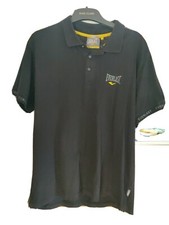 EVERLAST POLO UOMO NERA BOXE TAGLIA LARGE 