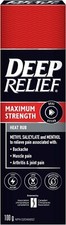3X Deep Relief Maximum Strength Heat Pain Relief Rub 100g Fresh Stock Long Exp