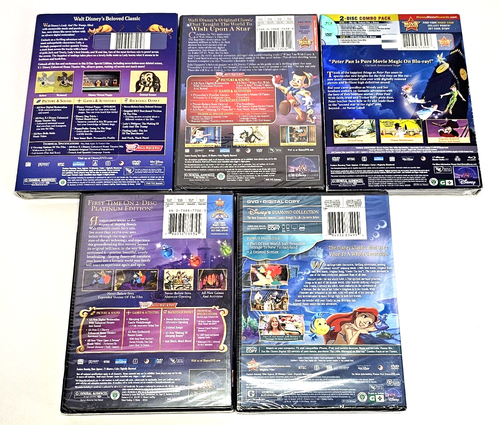 Disney DVD 5-Lot Brand New Sealed - Picture 3 of 20