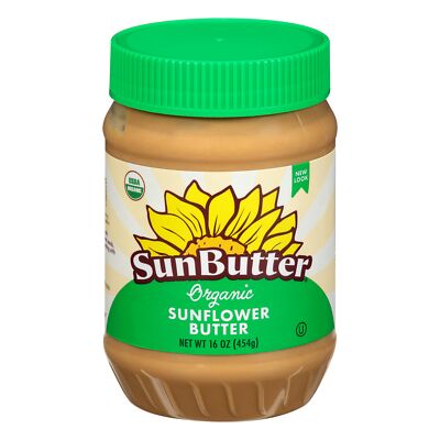 Sunbutter Natural Nut Butter Sunflower Natural Organic 16 oz (Pack of 6)