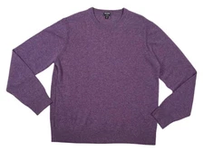 Todd Snyder Sweater Cashmere Crewneck in Purple Heather Sz XL  New $348