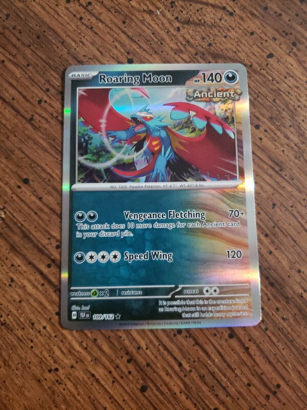 Roaring Moon - SV05: Temporal Forces [HOLO] | Ozzie Collectables