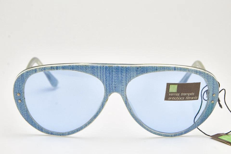 1980s vintage oversized sunglasses BRUCE LEE style sunglasses eggs eyeglasses - Image 3 of 4