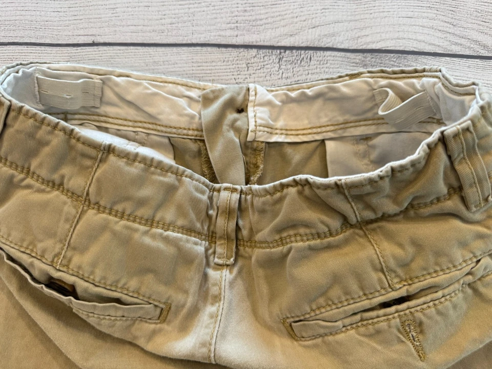 Arizona Pants Kids Youth Boys 12 Huskey Khaki Straight Leg Chinos - Image 4 of 4