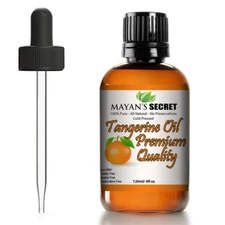 Mayan's Secret - 4oz Tangerine Essential Oil - 100% Pure & Natural Aromatherapy