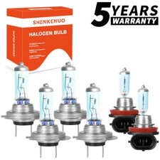 For Seat Ateca 2017-2019 - Halogen Headlight Bulbs High + Low Beam + Fog Light