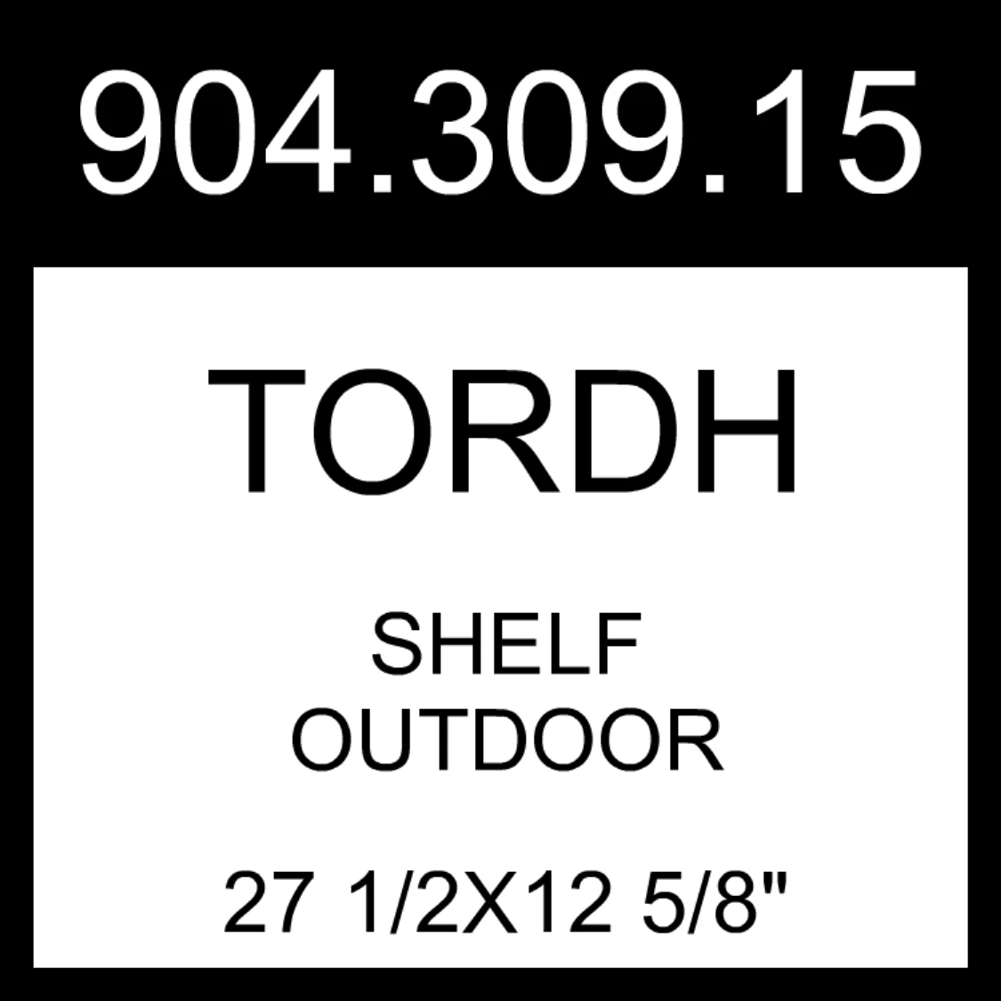 Ikea 2024 tordh shelf