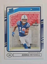2024 Panini Donruss Aonai Mitchell Rated Rookie Colts #343