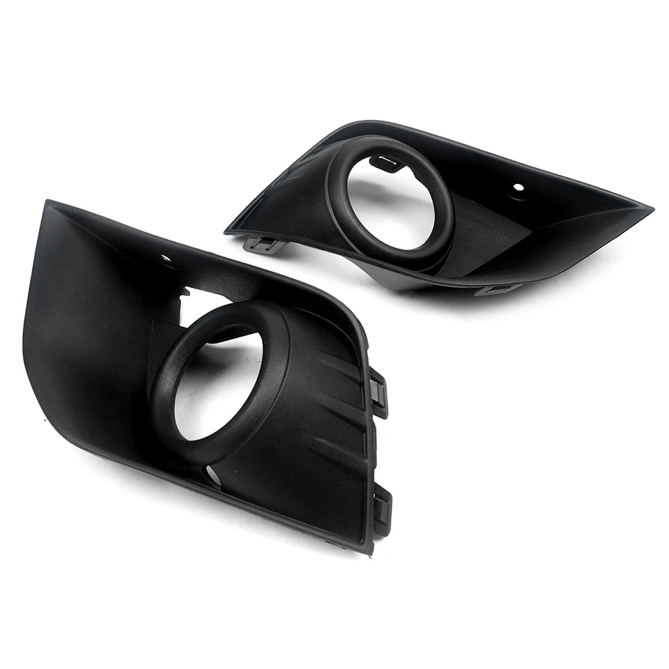 Pair Fog Light Bezel Grill Cover For 2016-19 Mitsubishi Outlander Sport ASX RVR Foto 3 de 4