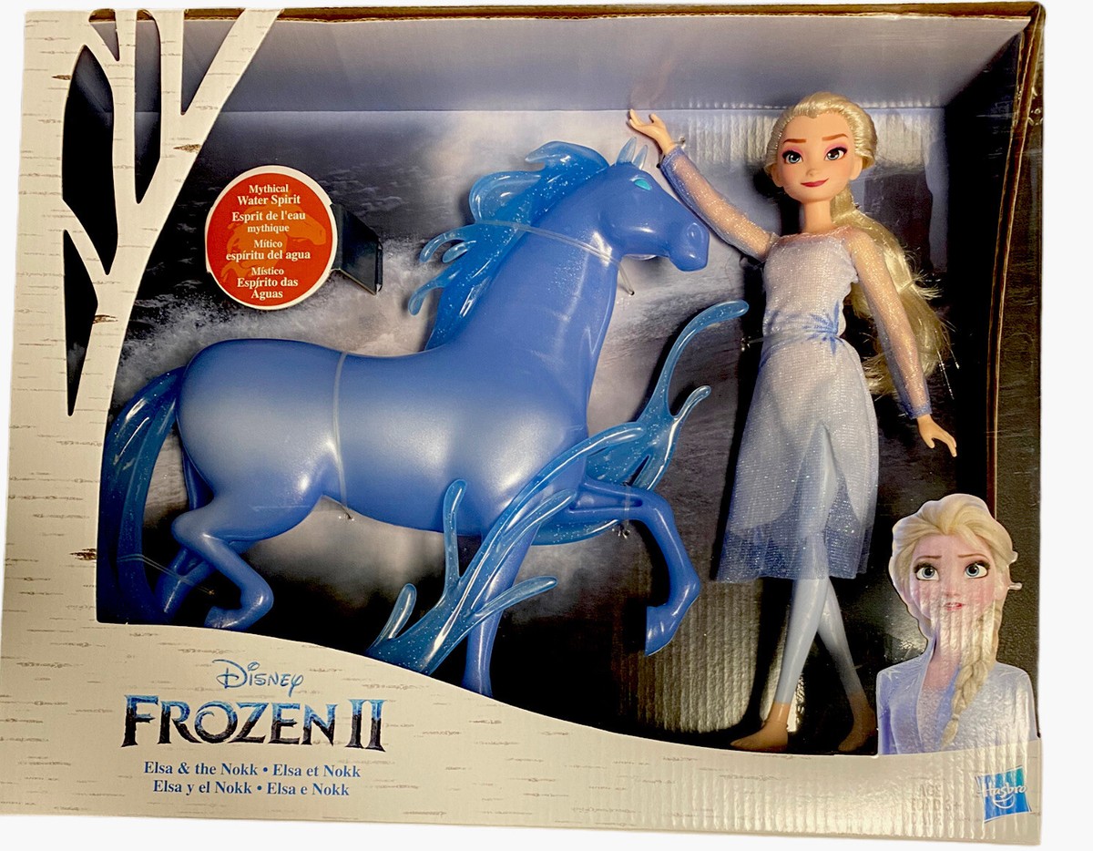 Disney FROZEN -New Frozen Elsa Fashion Doll& Nokk Figure