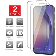 2Pack Tempered Glass Screen Protector for Samsung Galaxy A55 5G