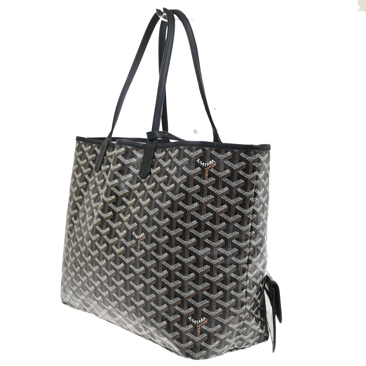 Borsa a tracolla GOYARD logo Saint Louis PM marsupio tela pelle marrone 300RF344