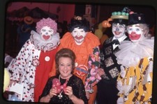 Ethel Merman Candid 1976 Shriners Club Clowns Event Original 35mm Transparency