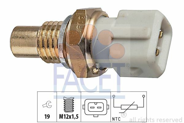 Facet KüHlmitteltemperatursensor FüR Renault Megane I,Rapid,Safrane I II-image