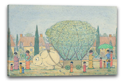 Kunstdruck Herbert E. Crowley - Cabbages, a ''Wiggle Much'' design