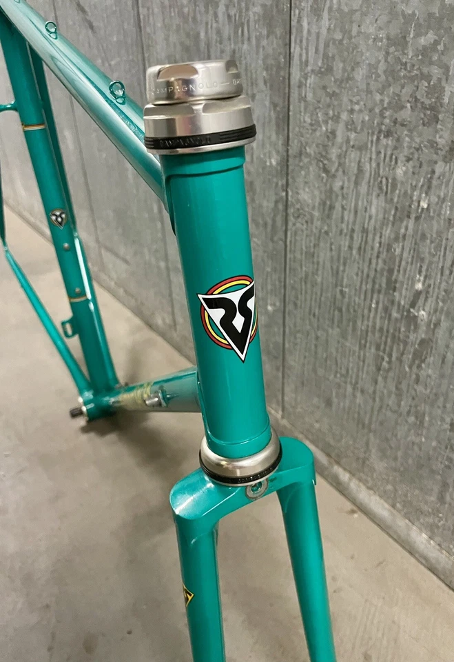 Cuadro de acero para bicicleta de carretera Richard Sachs vintage 1988 hecho a mano en EE. UU. raro Foto 4 de 4