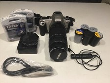 Canon EOS 2000 Rebel EOS 300 Lot with Lenses, Filters, Bag, Canon RS60-E3 75-300