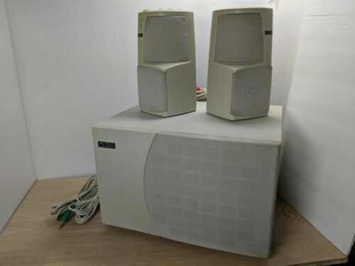 VINTAGE RARE Altec Lansing ACS300.1 2.1 PC Foldable Speaker System