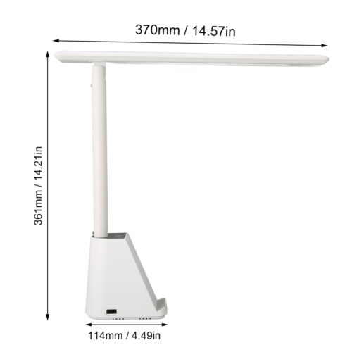 LED Desk Lamp USB Power Supply Eye Table Light 3 Color Temperatur OBF - Bild 1 von 12