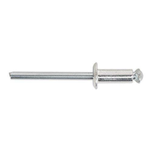 Sealey Aluminium Peel Back Rivet Standard Flange 4.8 x 19mm Pack of 200 - RP4819