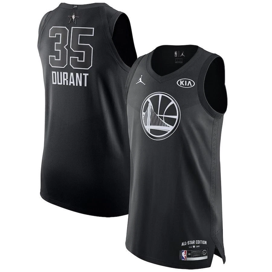 Men's Jordan Brand Kevin Durant Gray 2022 NBA All-Star Game Authentic Jersey