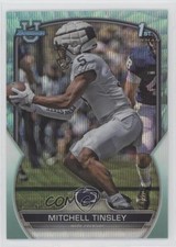 2022 Bowman U Chrome Aqua Wave Refractor 114/299 Mitchell Tinsley #72 ux1