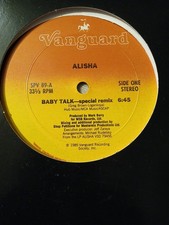 Alisha - BABY TALK special Remix - 12" - 1985 -VG Vinyl
