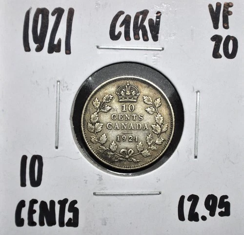1921 Canada 10 Cents